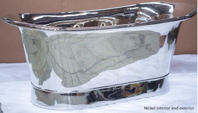 Nickel interior and exterior