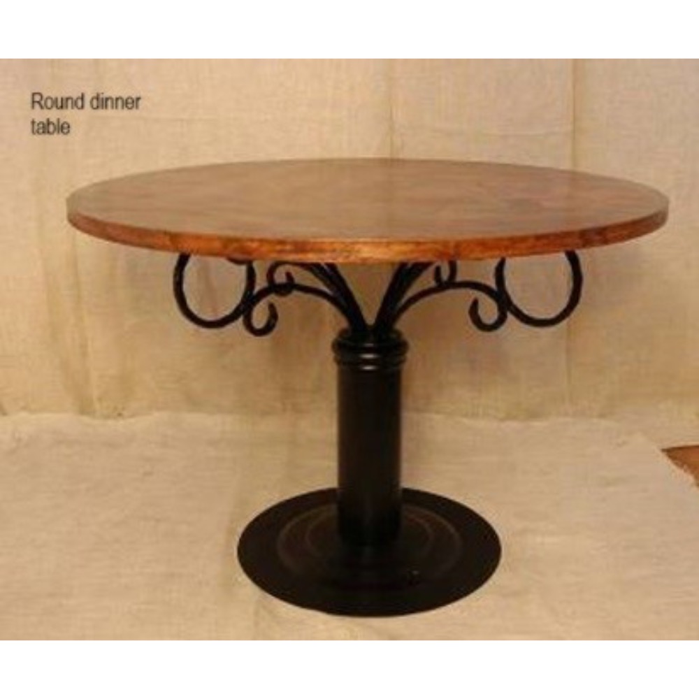 Round dinner table