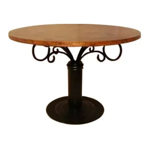 Round dinner table ---1